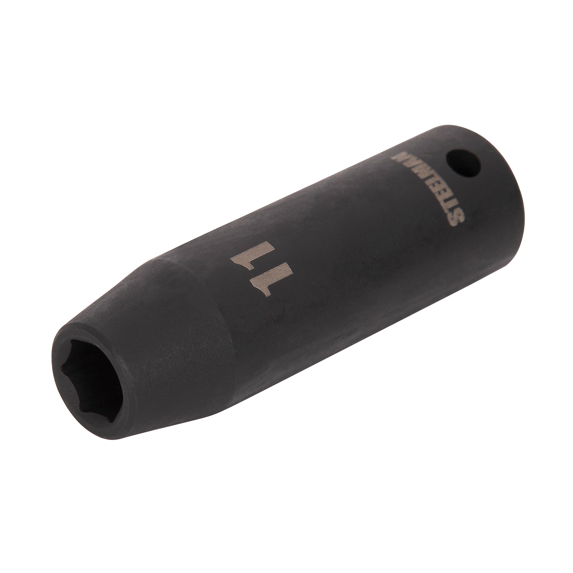 STEELMAN 1/2-Inch Drive x 11mm Deep 6-Point Impact Metric Single Socket, Model# 78281